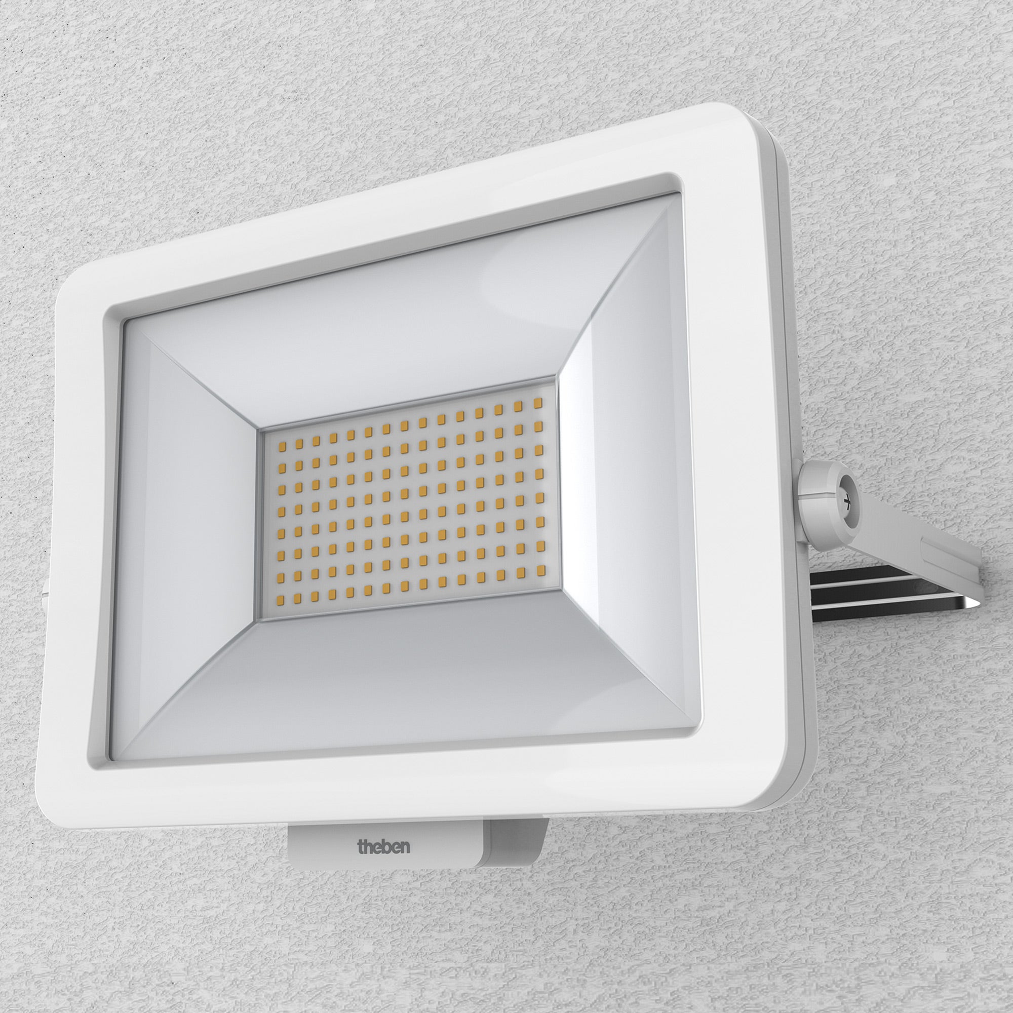 Theben 1020696 theLeda B50L W WH Reflektor LED 50 W, obracany o 360°, 3000 K, ciepła biel - 7