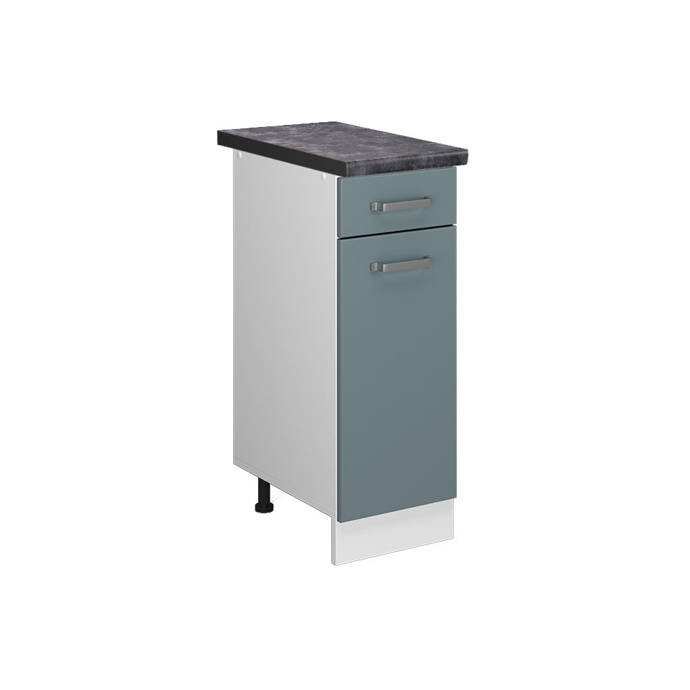 Vicco Szafka dolna do kuchni R-Line, Niebiesko-szary, 30 cm , BP Antracyt