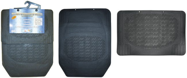 Tappeti Universali In Gomma - Set 4 Pezzi - S.I.A. Società Italiana