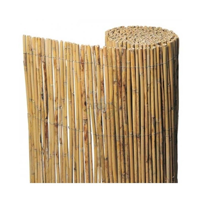 Lot De 3 Canisses Naturelles Suinga 1.5x5m | Brise-Vue Jardin - Intimité 95%