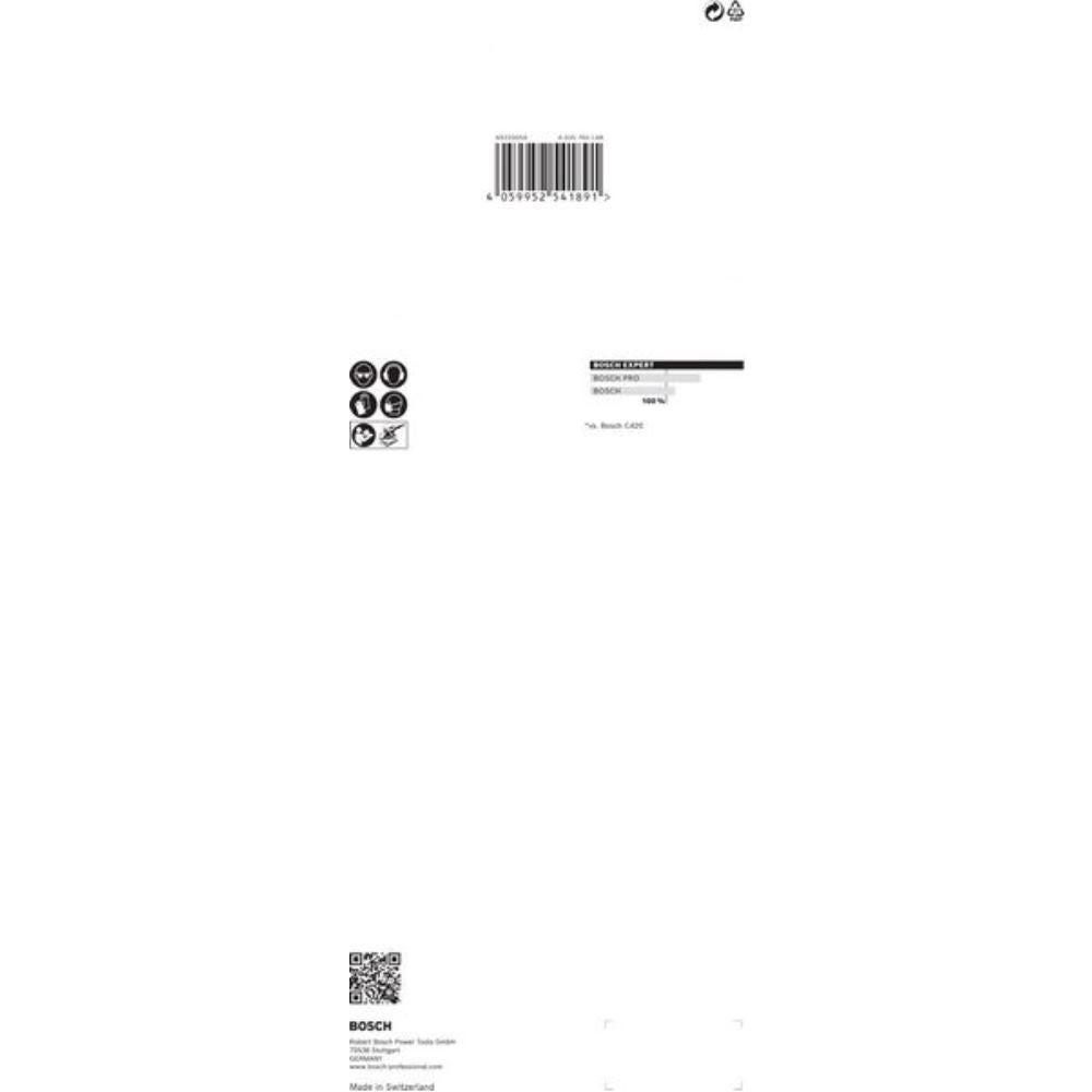 Bosch Accessories EXPERT C470 2608900851 Papier abrasif pour ponceuse vibrante perforé Grain 240 (L x l) 280 mm x 115 - 4