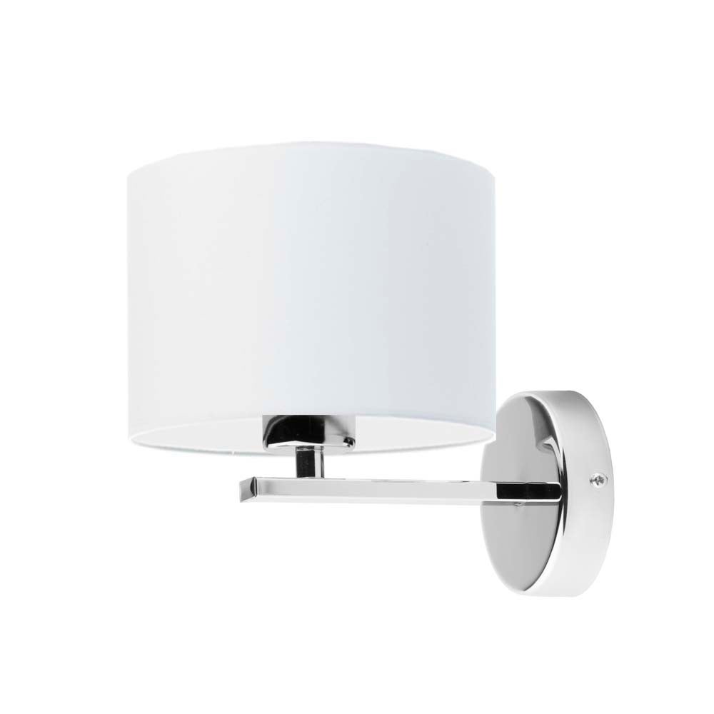 Kinkiet lampa ścienna lampa na ścianę z abażurem walec SIMPLE