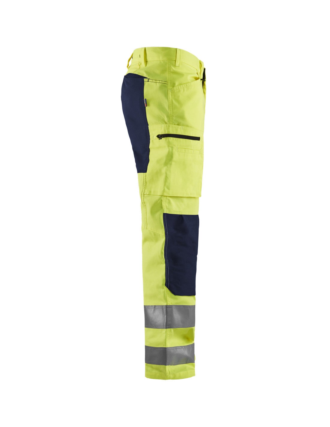 Pantalon artisan haute-visibilité +stretch Jaune fluo/Marine 1585 - Blaklader - Taille 44 - 5