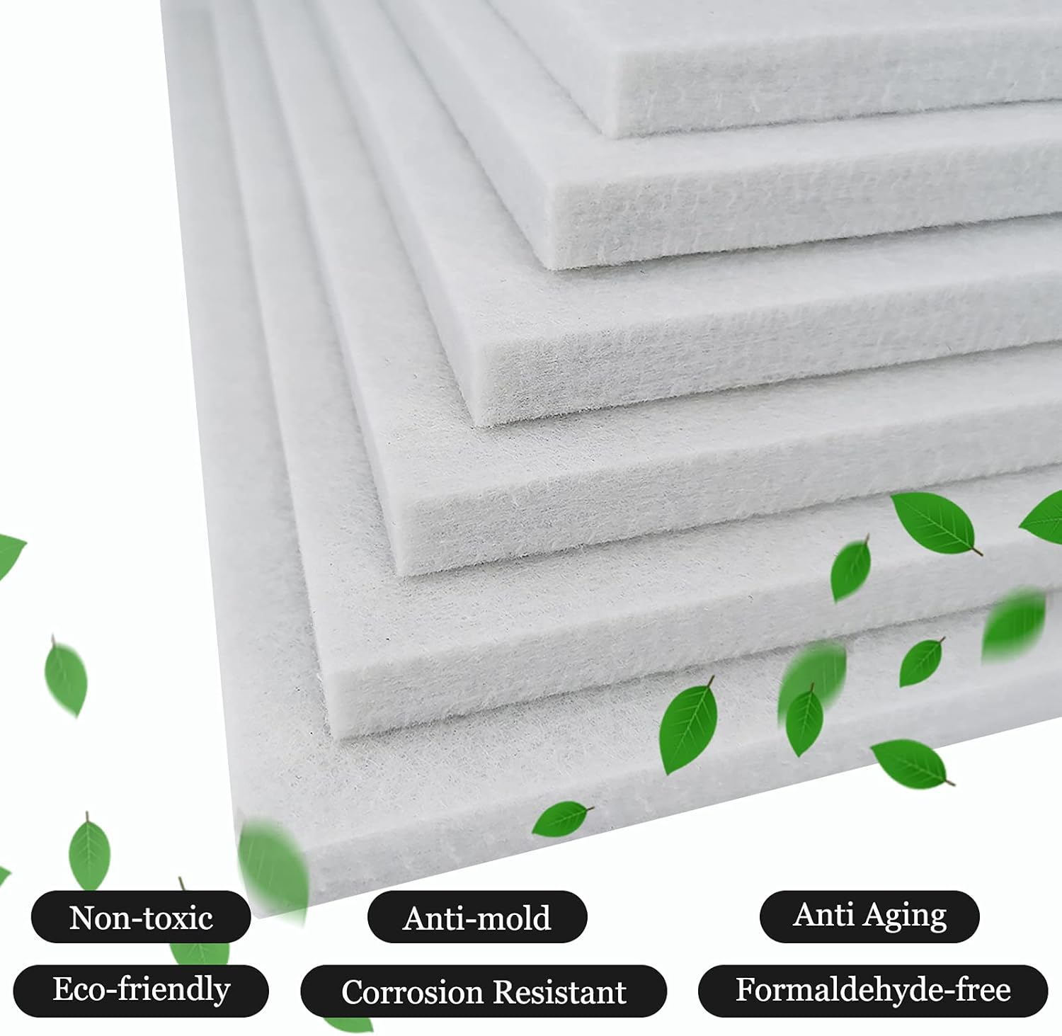 Panneaux Acoustiques Autoadhésifs Haute Densité 12pcs, 30x30cm, Réduction Écho et Réverbération, DIY Coupe et Pose Facile pour Mur/Plafond - 5