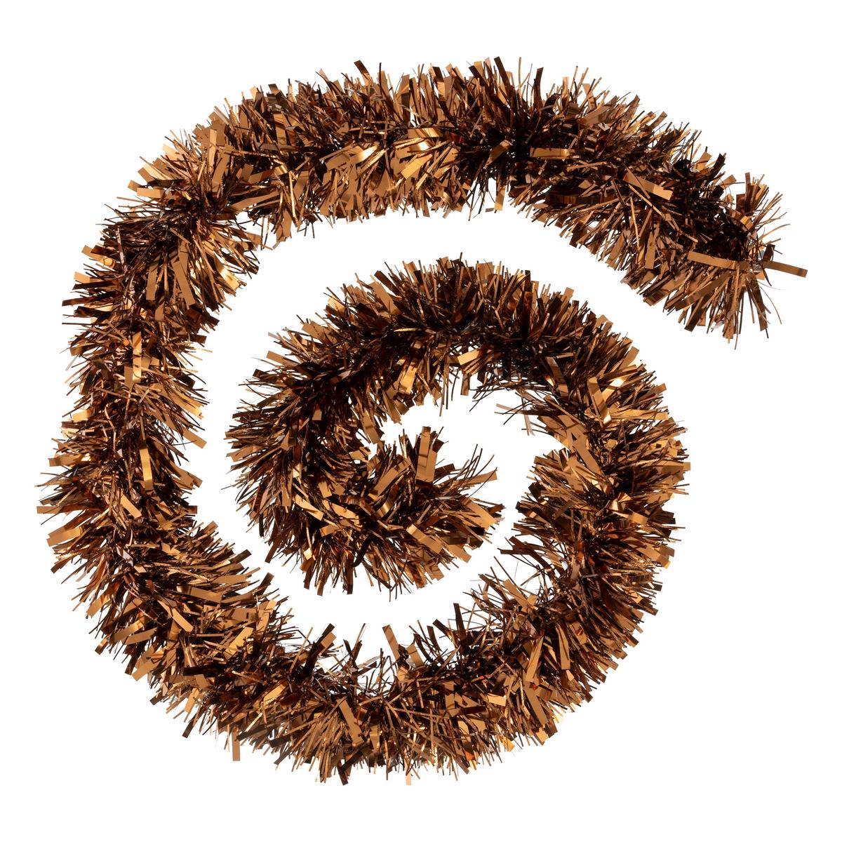 Atmosphera Weihnachtsgirlande Boa Bronze - Feiner Strang 150cm