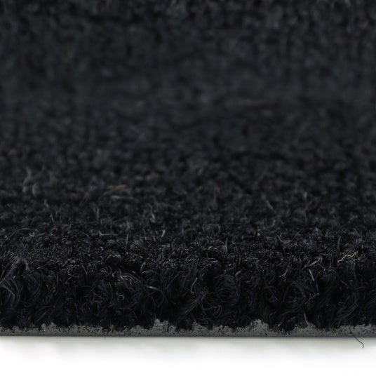 Paillasson - Tapis brosse Coco - Noir - Ep. 23 mm - 2m x 1m - 3