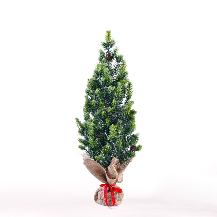 Albero Di Natale Artificiale Da Tavolo - 50 Cm, Realistico, Per Interni Ed Esterni, Decorazione Natalizia
