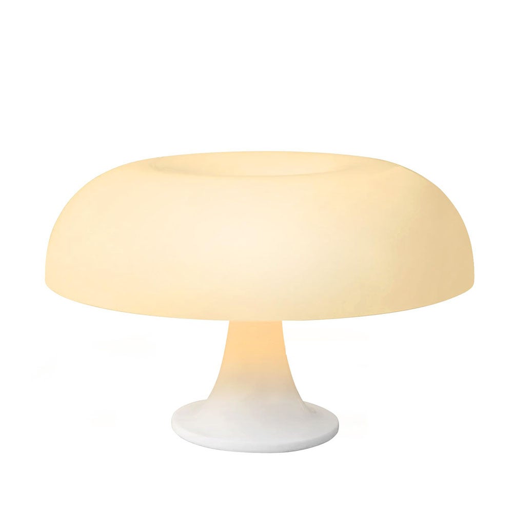 Lampe de table LED en forme de champignon, lampe de chevet pour chambre, bel éclairage moderne (Orange-Version prise européenne) - 6