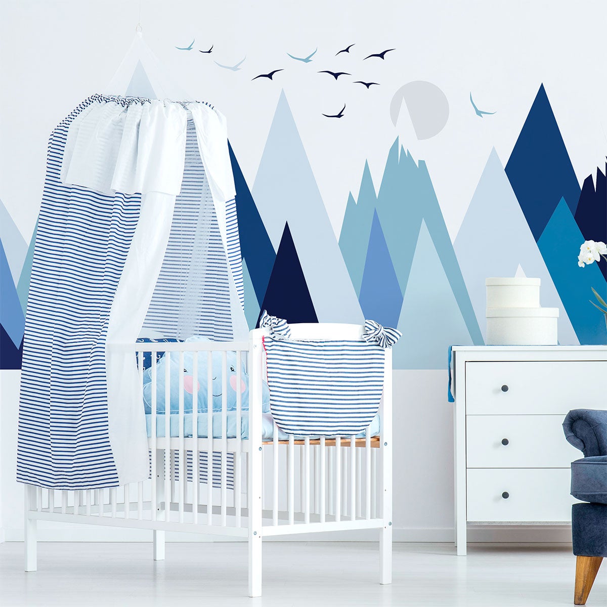 Adesivo bambino di montagna scandinavo suka - Sticker adesivo - adesivi murali - 50x75cm - 7