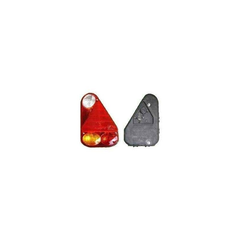 Feu Arrière Droit Remorque Aspöck Earpoint III 5 Broches - Avec Feu De Recul Intégré