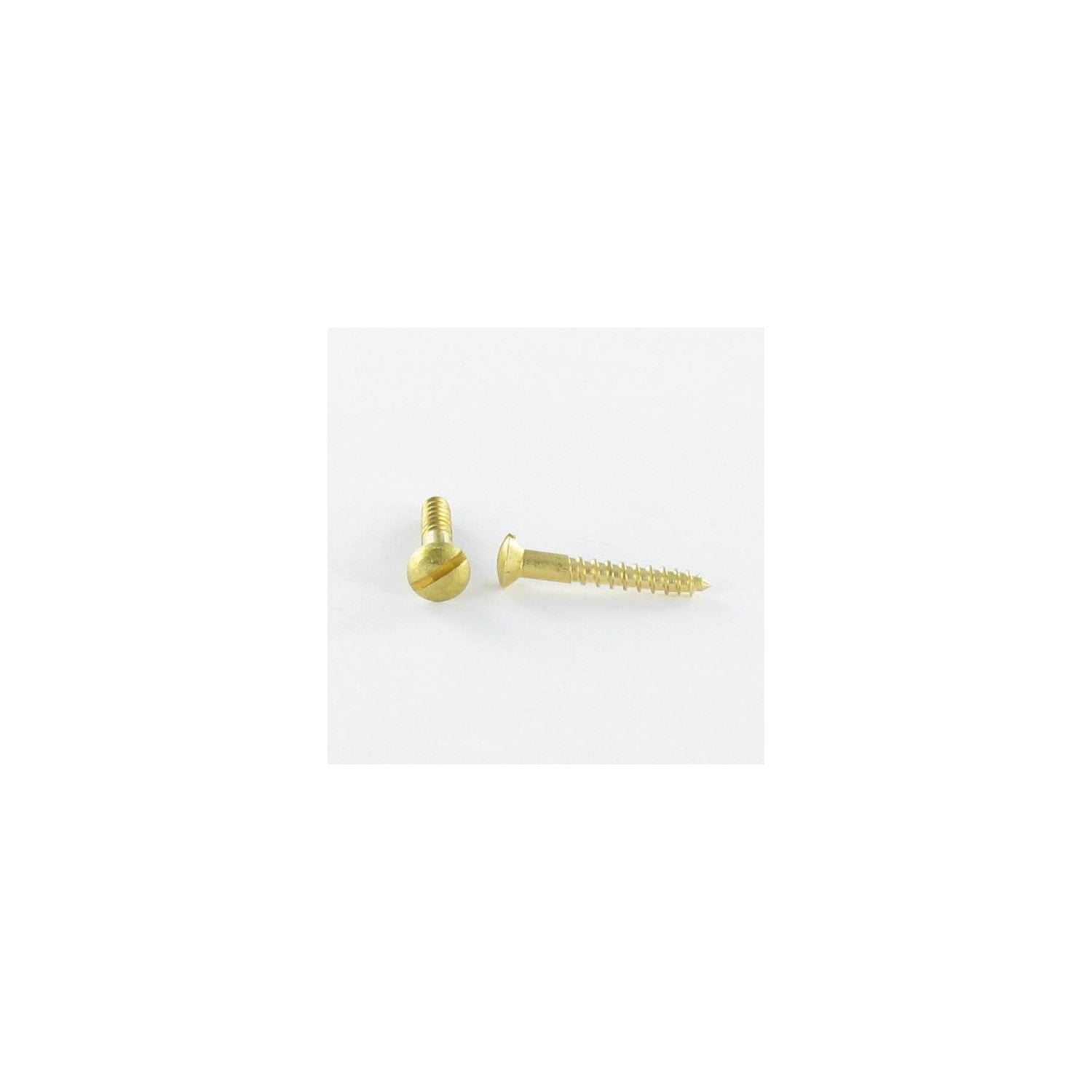 Parafuso de madeira Bronze cabeça fresada de panela sulcada 4,5X40 ...