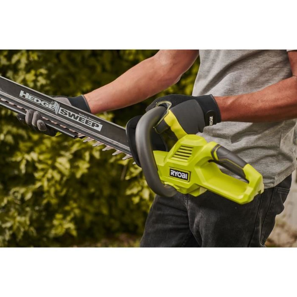 Taille-haies 36V RYOBI - Lame 60cm - Batterie 2,0Ah - Chargeur - RY36HT60A-120 - 7