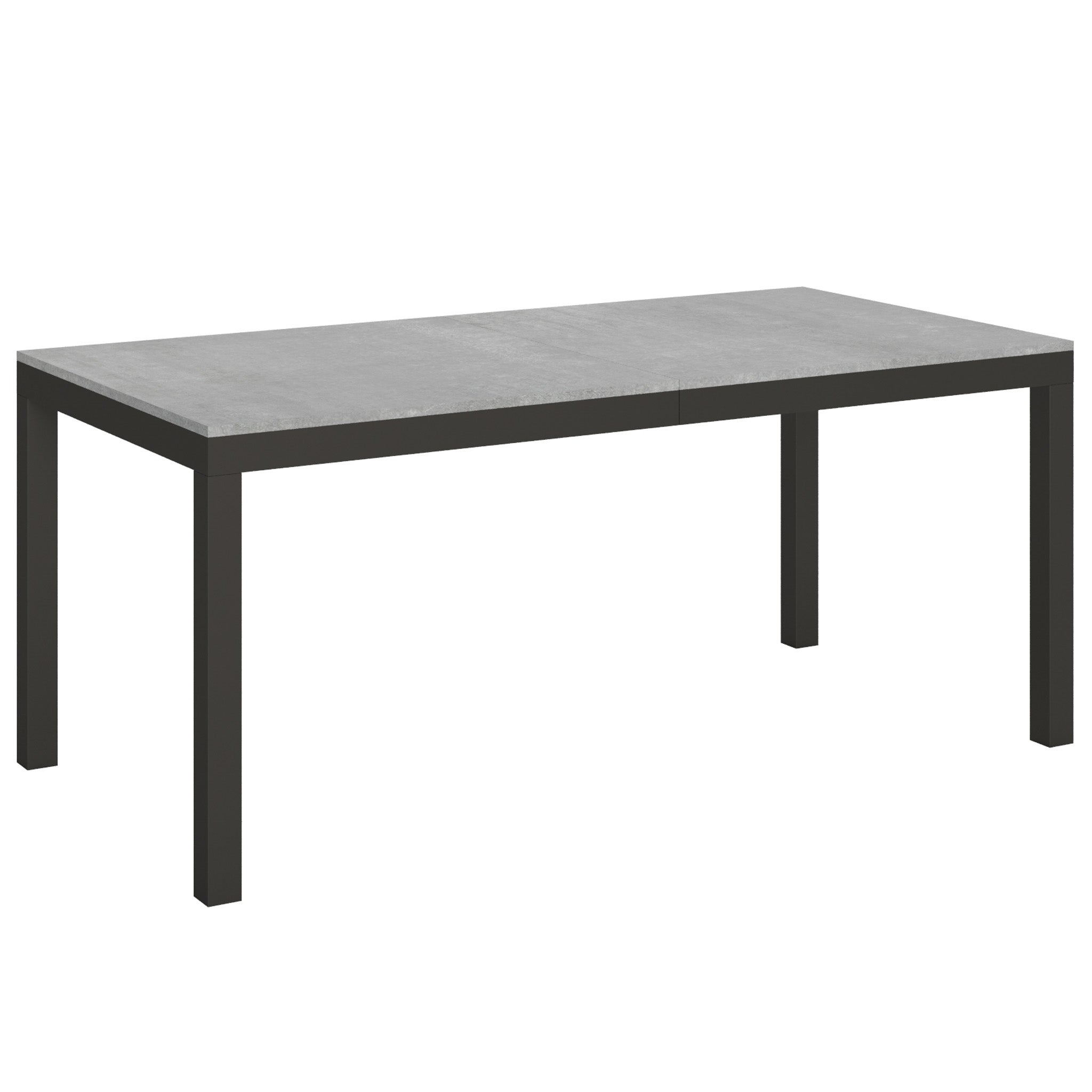 Stół rozkładany 90x180/440 cm Everyday Evolution Stelaż cementowy Antracyt