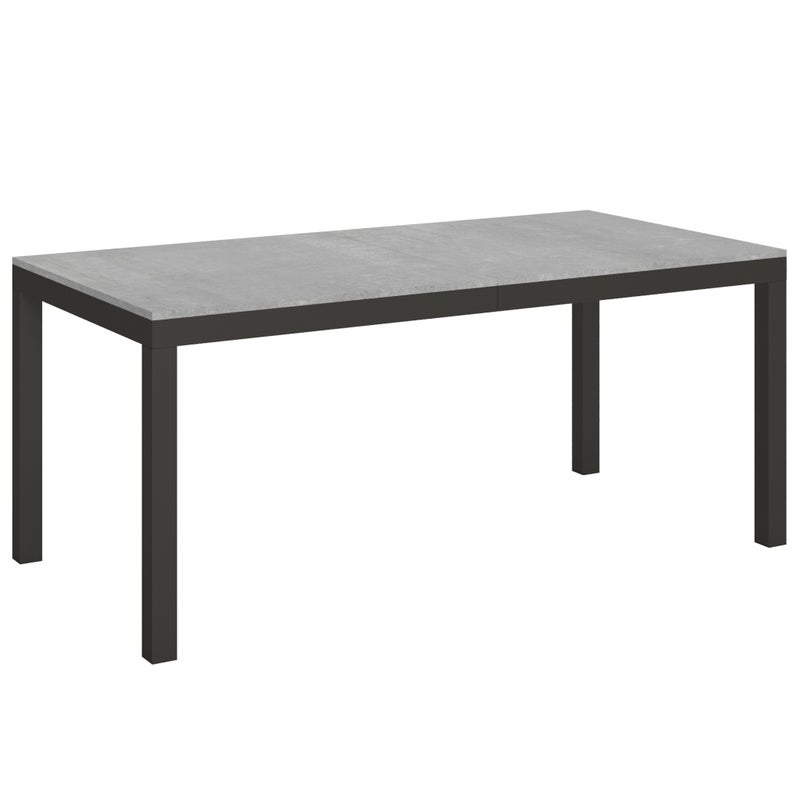 Stół rozkładany 90x180/440 cm Everyday Evolution Stelaż cementowy Antracyt