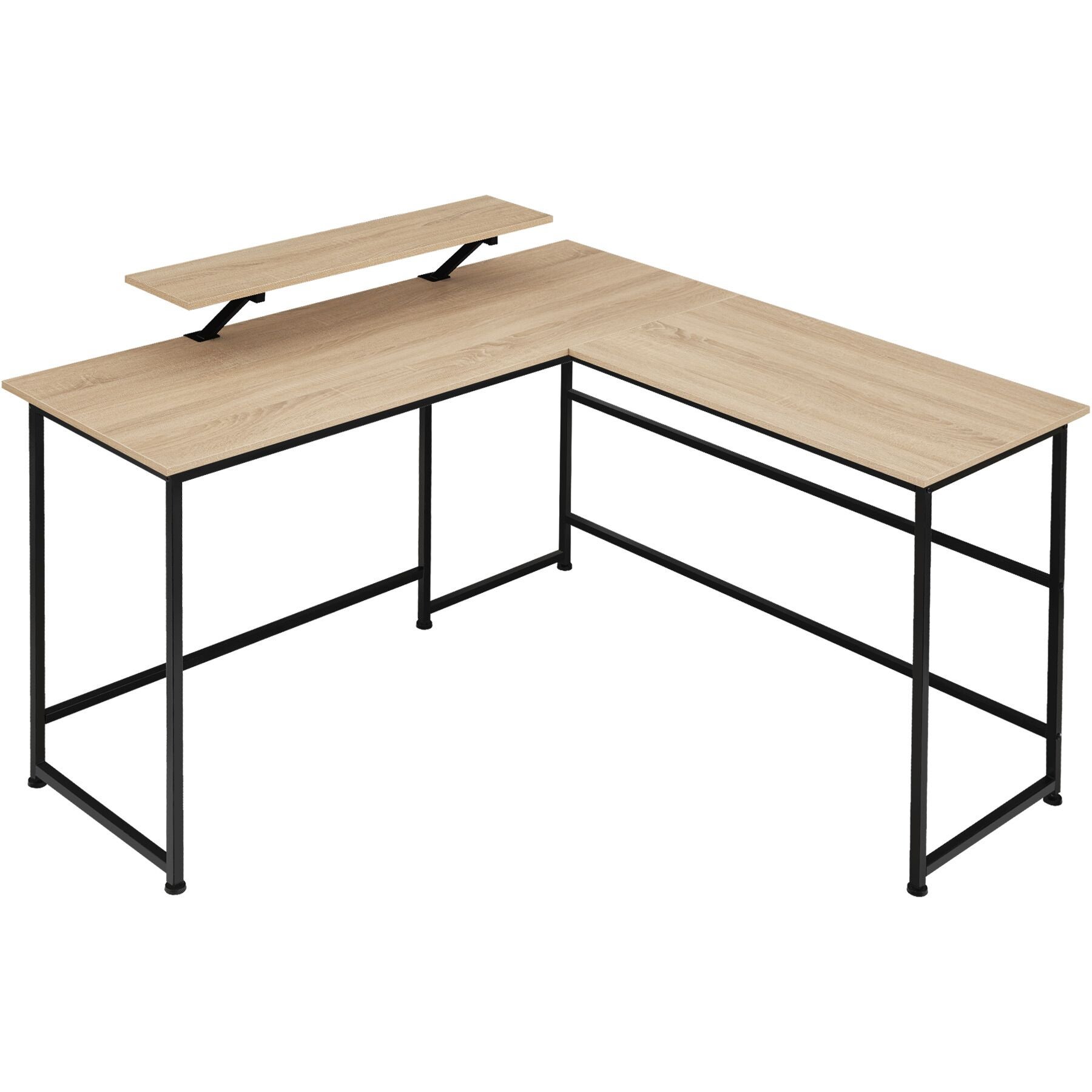 Scrivania In Legno Schildmeyer Elma Con 8 Cassetti - Colore Pistacchio/Rovere Chiaro - 140x55,5x73 Cm - Made In Germany - 2