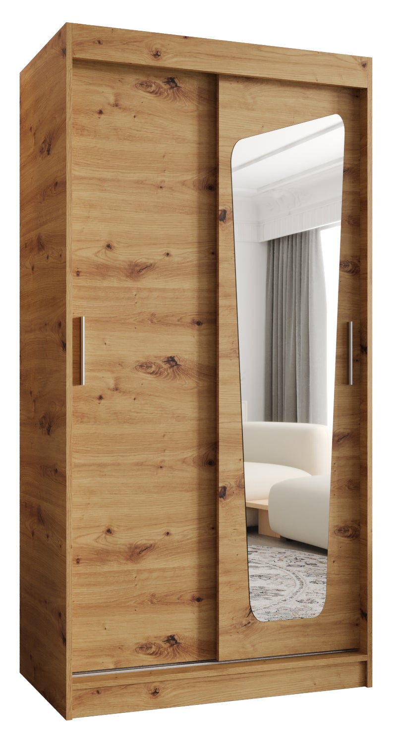Szafa przesuwna garderoba MOKA 100 x 62 x 200 cm Artisan