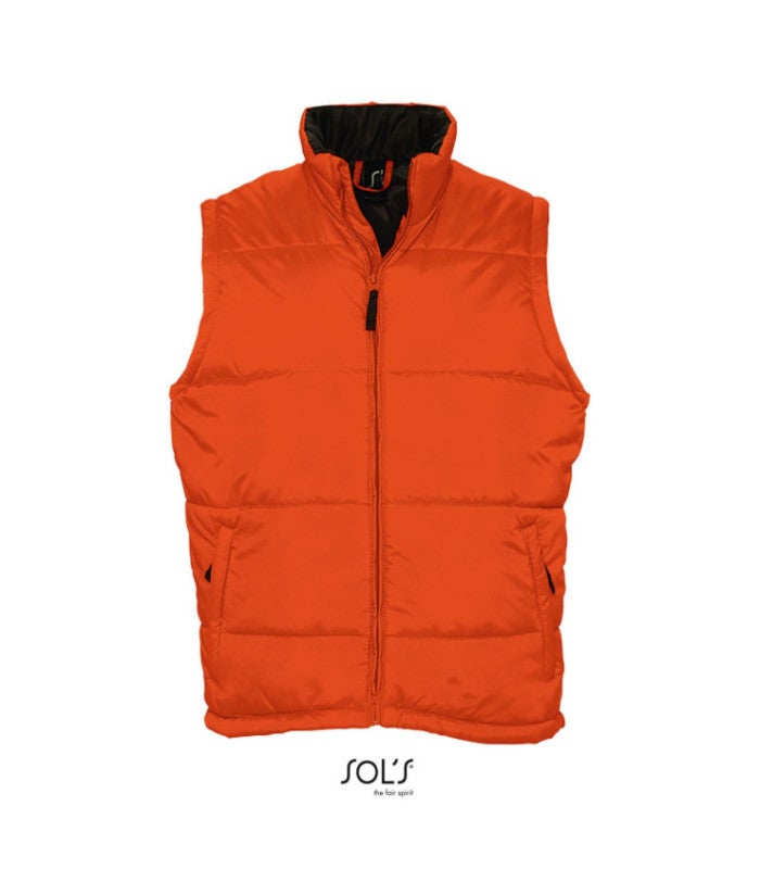 Chaleco Acolchado SOL'S WARM 4XL Naranja | Leroy Merlin