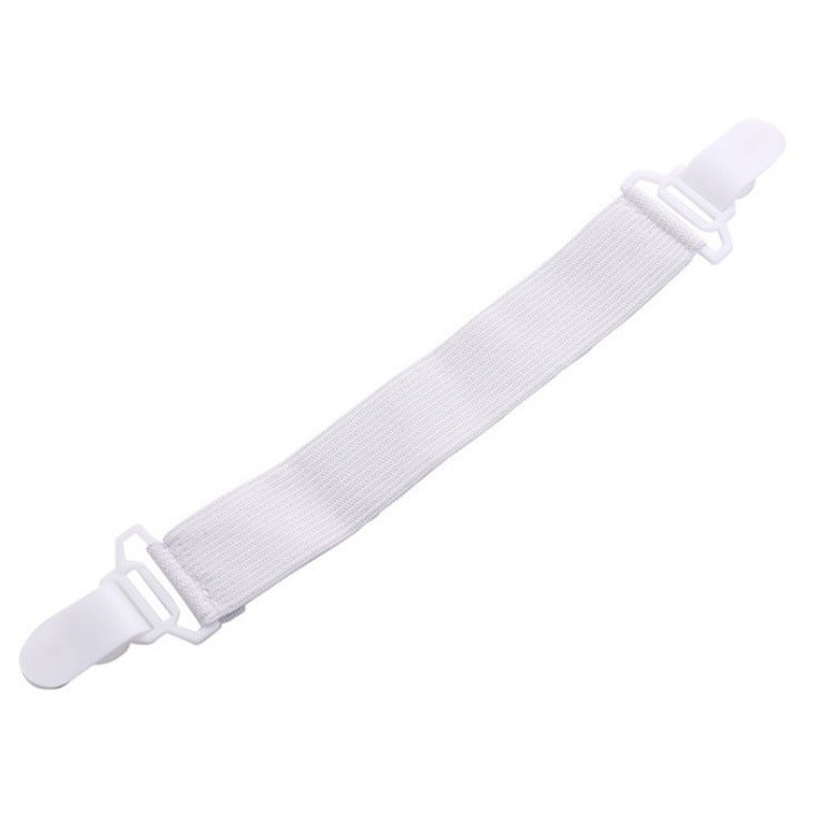 8 pièces sangles de feuille bretelles bande support de coin de lit réglable attaches élastiques Clips pinces housse de matelas drap housse - 5