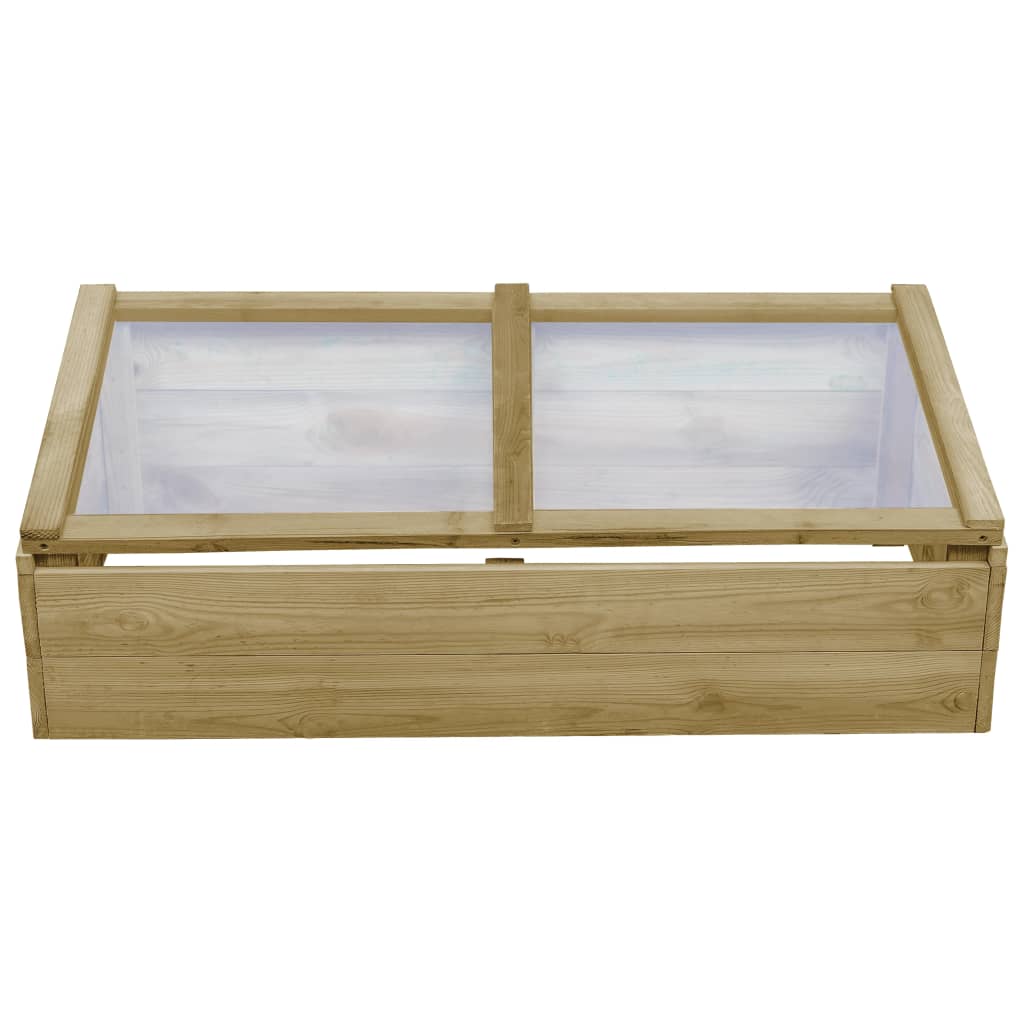 Serre Bois de pin imprégné 100x50x35 cm vidaXL - 2