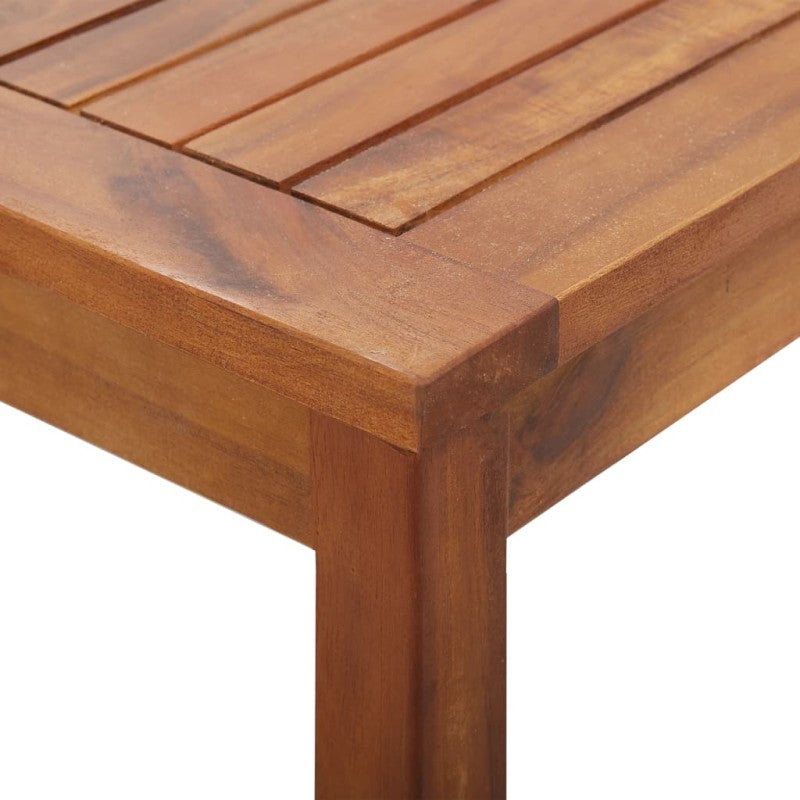Salon bas de jardin en Bois Beige 4 personnes - 6