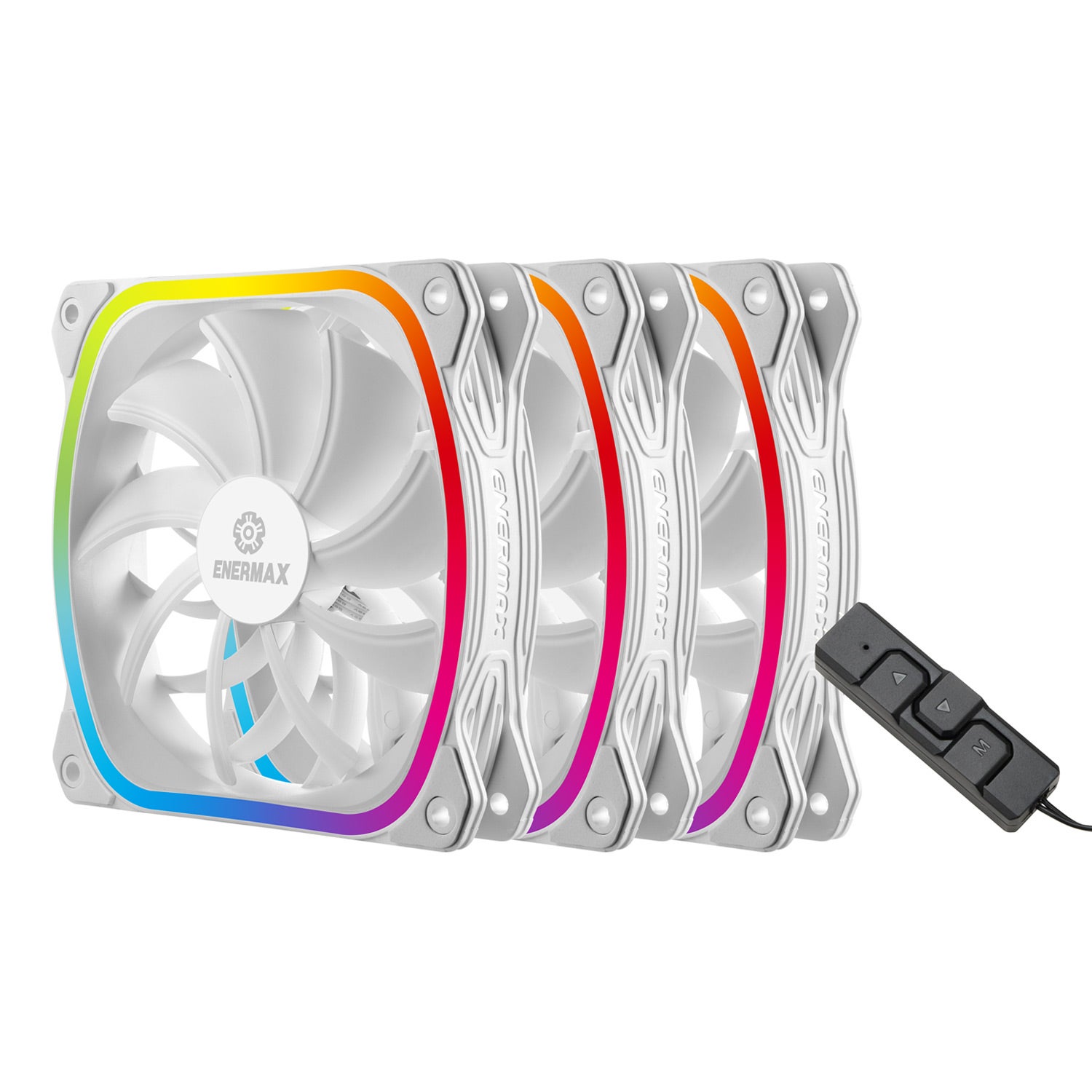 Jungle Leopard Prism14PRO 140MM A-RGB PWM - Ventilador Para PC (Blanco, Delantero