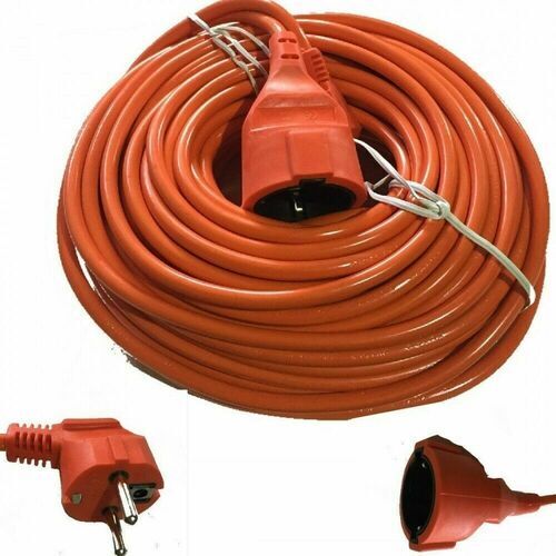 Prolunga Elettrica Da 30 Metri Con Avvolgitore - 4 Prese, 16 A, Cavo Grigio Da 3x1,5 Mm², Perfetta Per Cantieri E Giardino