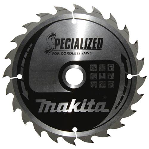 Makita B-32904 Lama Sega Circolare Specialized T.C.T. 165x20mm 24T Legno