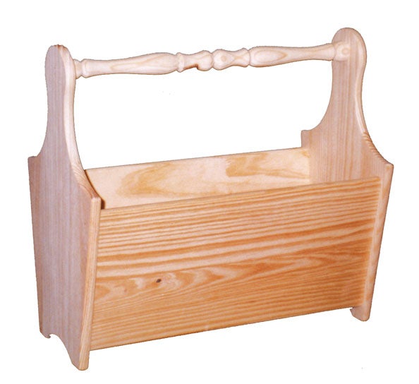 Revistero de madera macizo. en crudo, para pintar. medidas (ancho*fondo*alto): 39*18*36 cm.