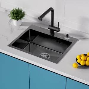 Lot De 2 Filtres évier Cuisine Acier Inoxydable 304 - OD 10 Cm ID 9 Cm - Poignée Anti-encrassement