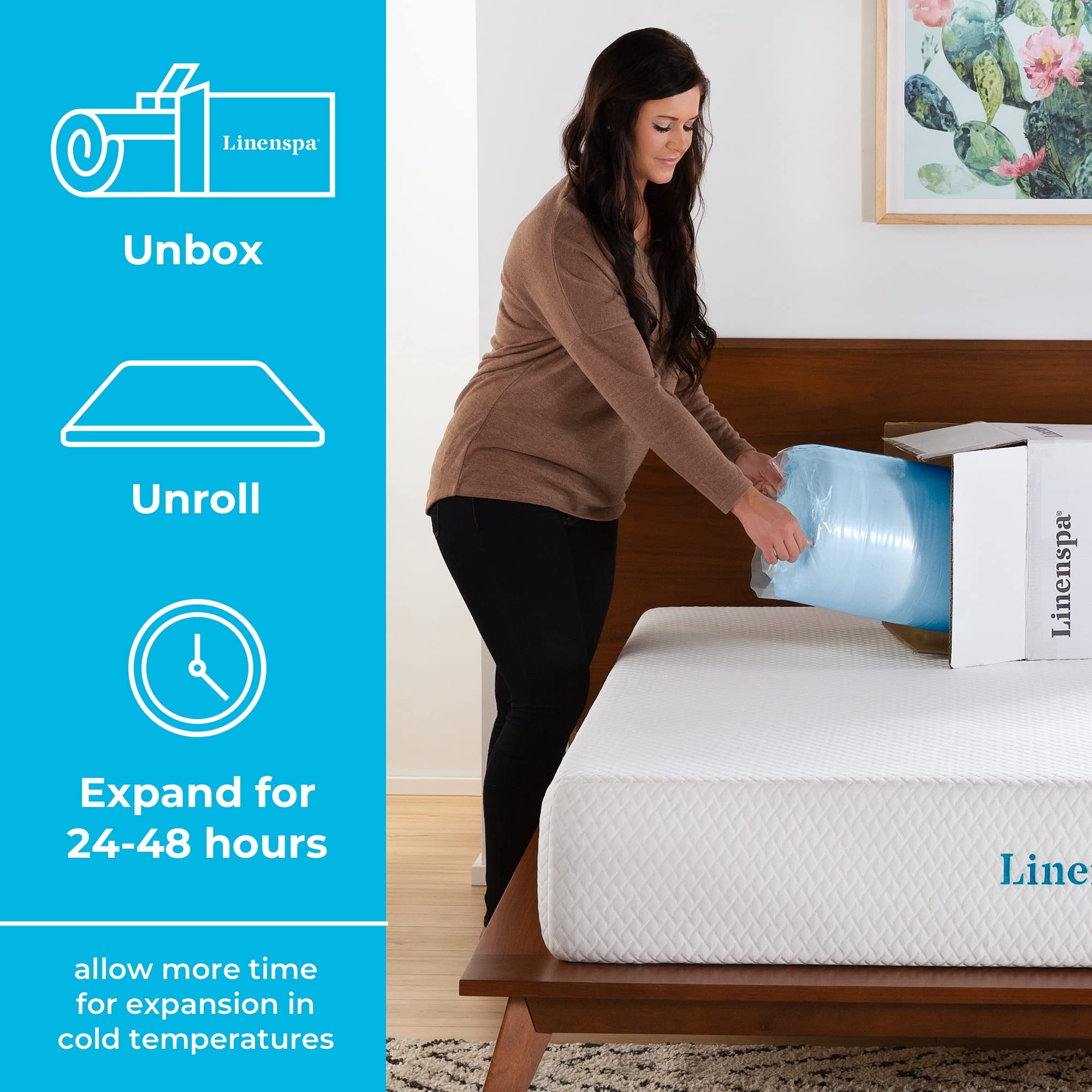 Linenspa memory foam discount