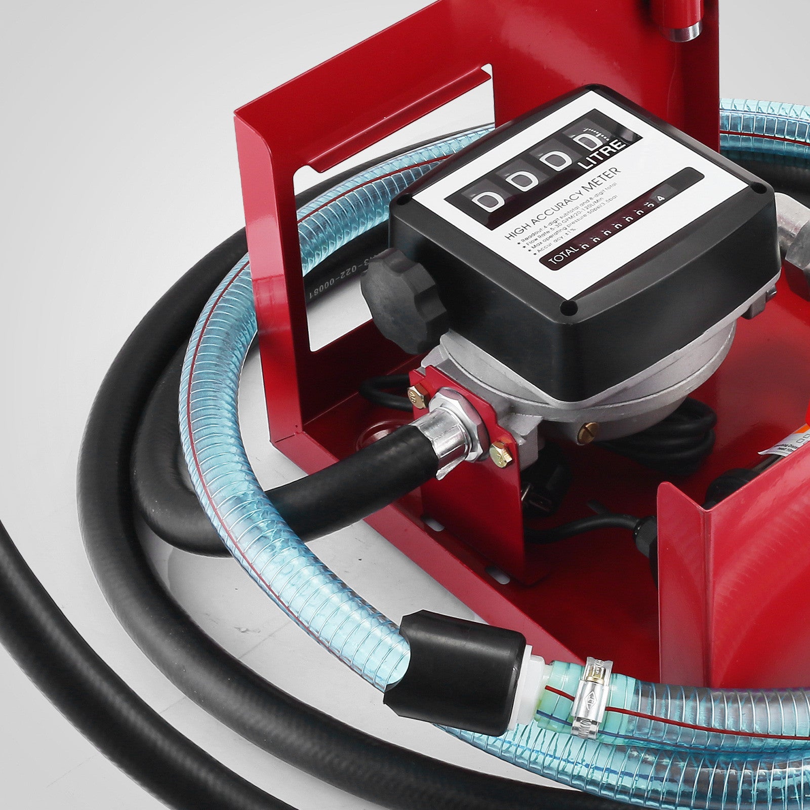 Pompe à diesel 40L,SucceBuy pompe d'aspiration d'huile auto-amorçante 300W,pompe transfert carburant diesel pour usage industriel,220V 300W Noir - 3