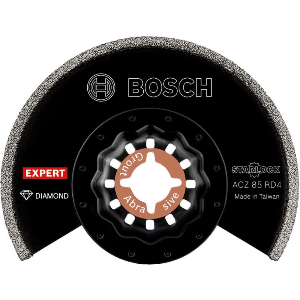 Bosch Professional 10x Lame per utensili multifunzione Expert Grout Lama segmentata ACZ 85 RD4 (per Malta, Ø 85 mm, accessorio Utensile multifunzione