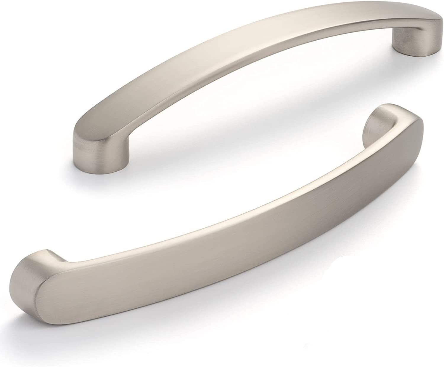 Lot de 6 Poignee de Meuble Poignées de porte de cuisine chromées