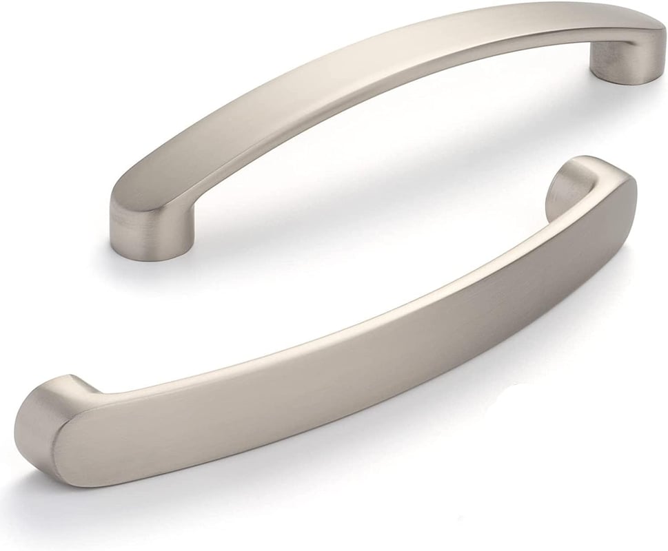 uchwytów w kolorze szczotkowanego niklu i chromu, 160 mm – do nowoczesnych szafek kuchennych