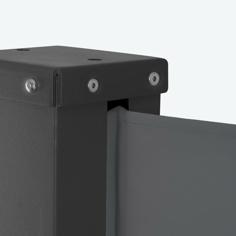 Paravent rétractable -1,6 m x 4 m - Store occultant horizontal - 3