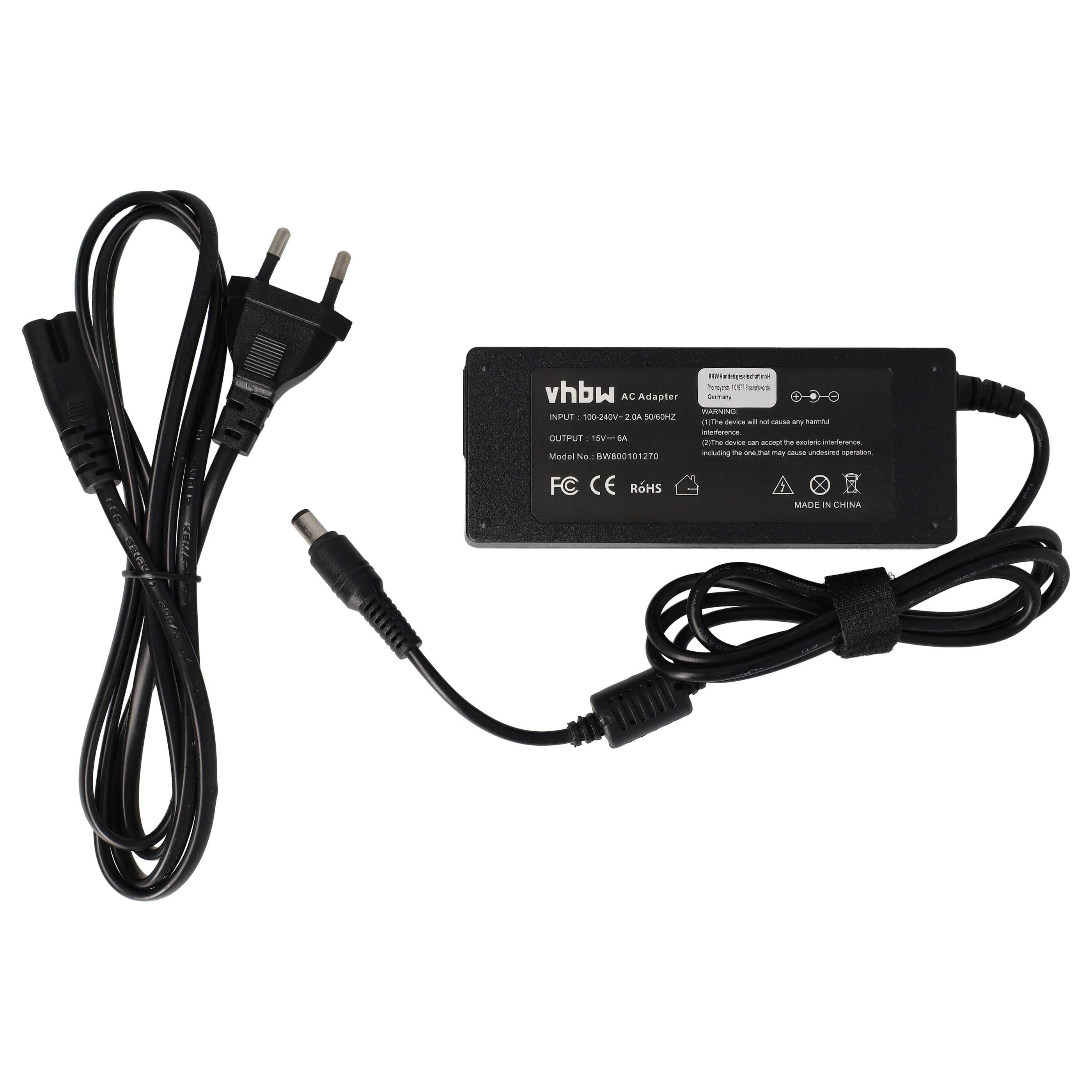 Vhbw Adaptateur Secteur Bloc D'alimentation Compatible Avec