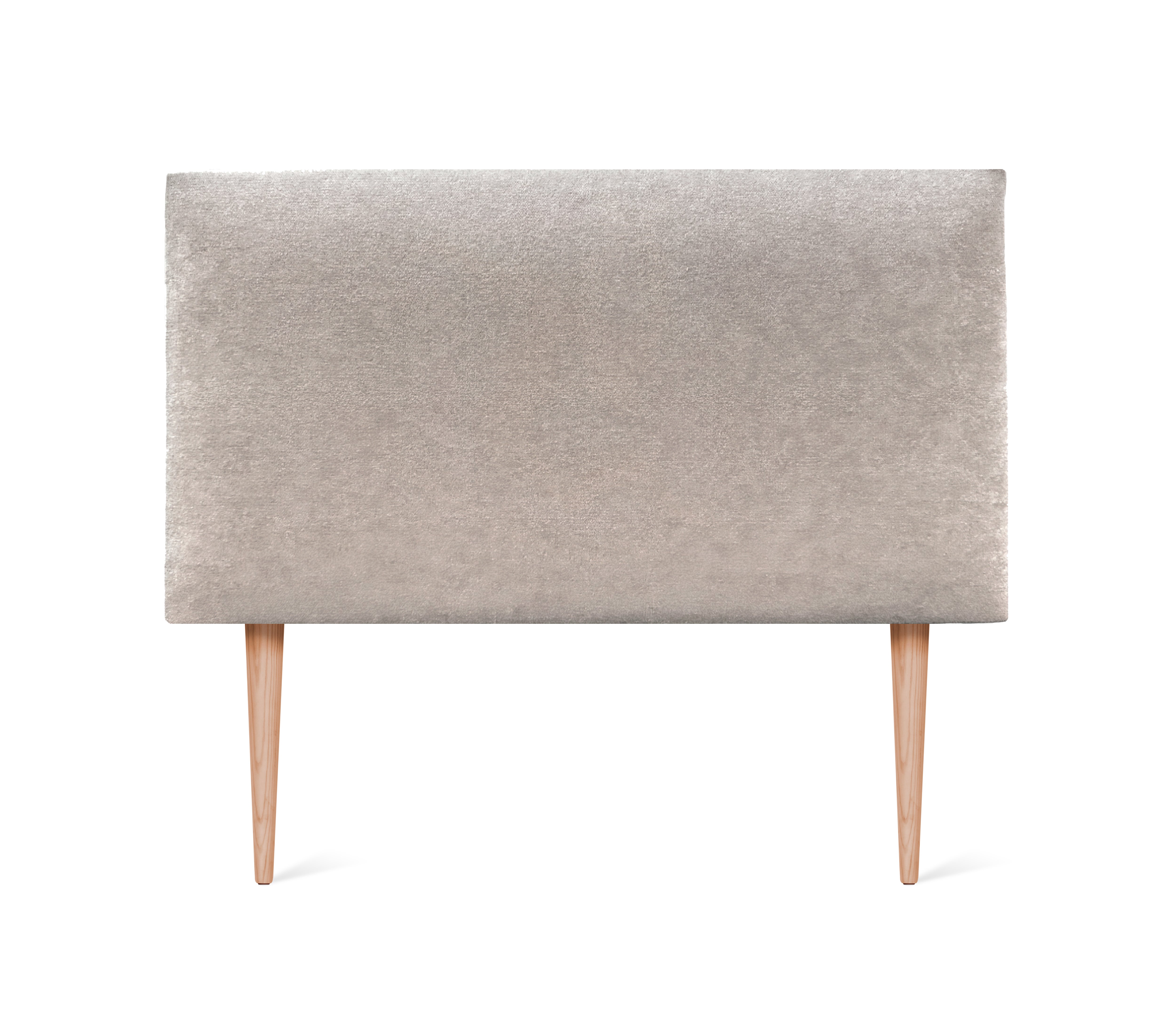 DHOME Testiera in de Tessuto Aqualine Liscio 90x105cm Con le gambe Letti 80/90 - Beige - 3