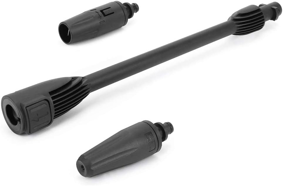 Zestaw 3 lanc Karcher, lanca z dyszą wysokociśnieniową, akcesorium do lancy Vario Power do myjek wysokociśnieniowych Karcher, lanca zamienna do