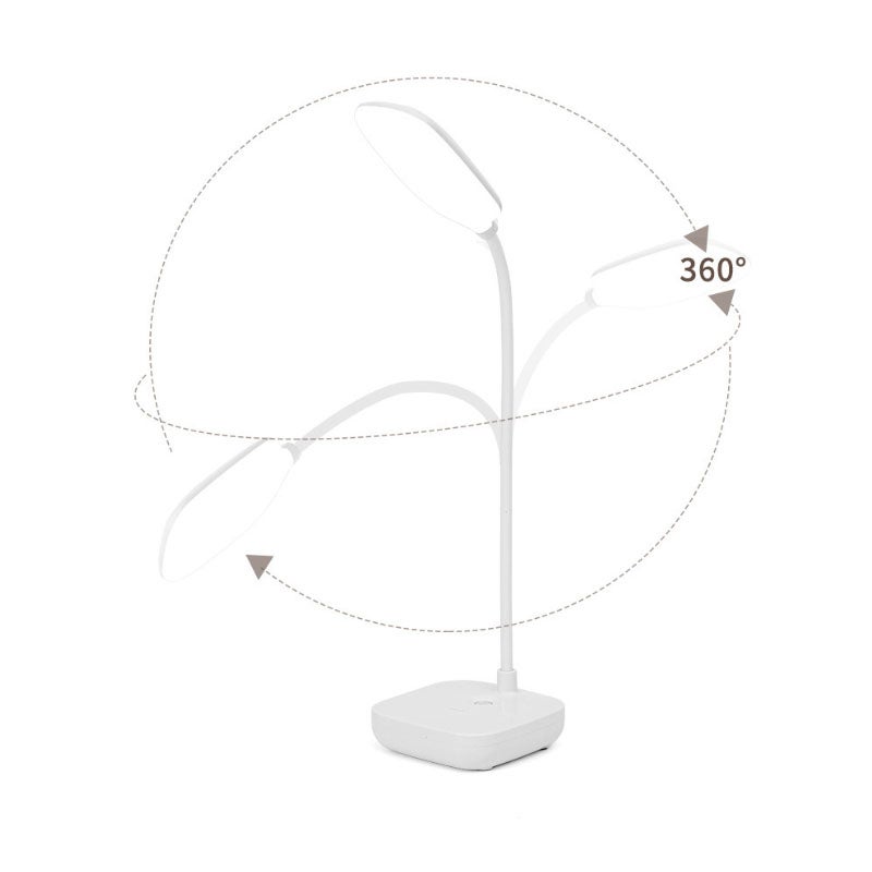 Candeeiro de mesa ajustável 3000K-6000K, candeeiro de mesa sem fios touch, carregamento USB, candeeiro de leitura de cabeceira, luz noturna - 5