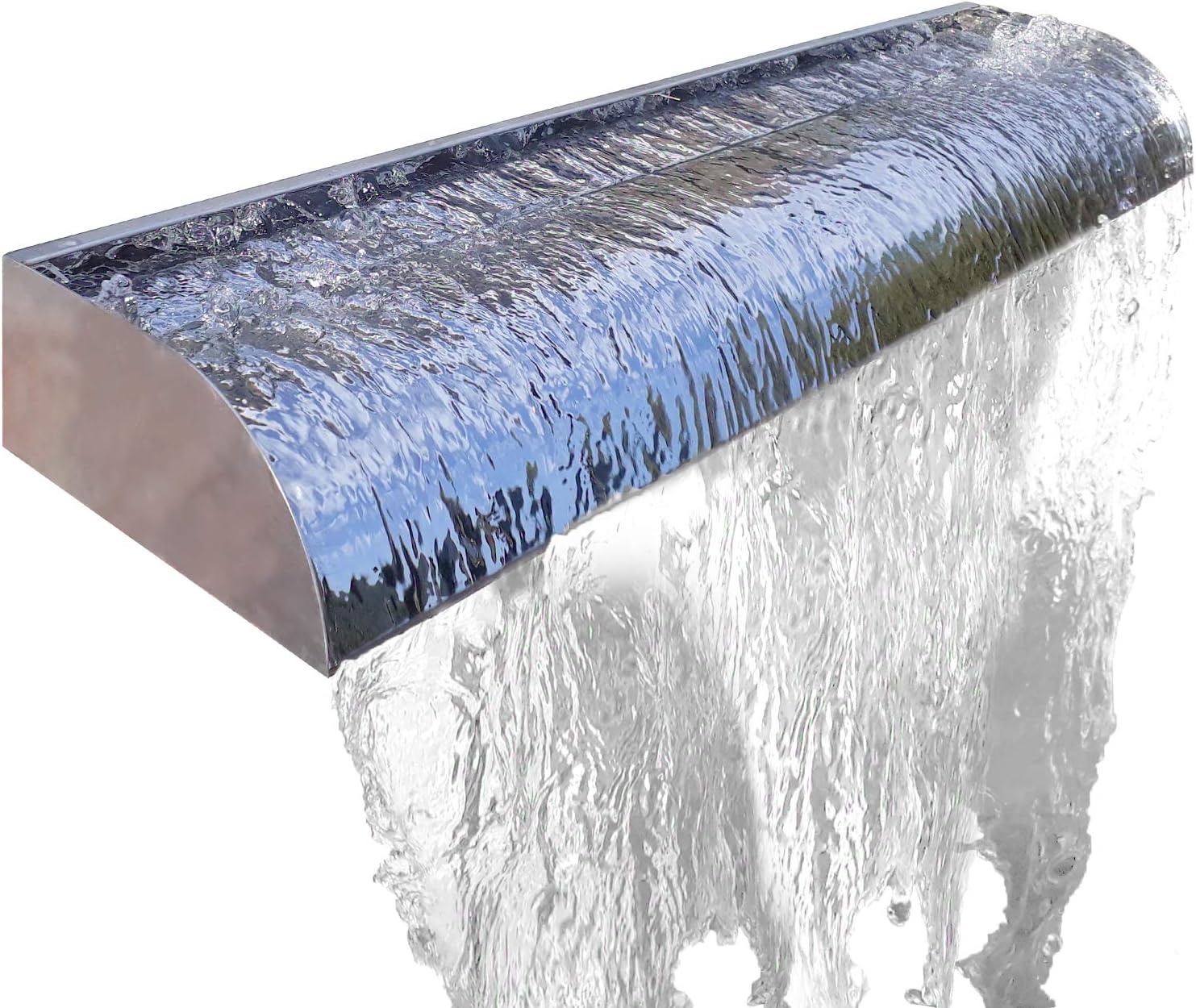 Wodospad Köhko Victoria 30 cm ze stali nierdzewnej o wysokim połysku Aquafall