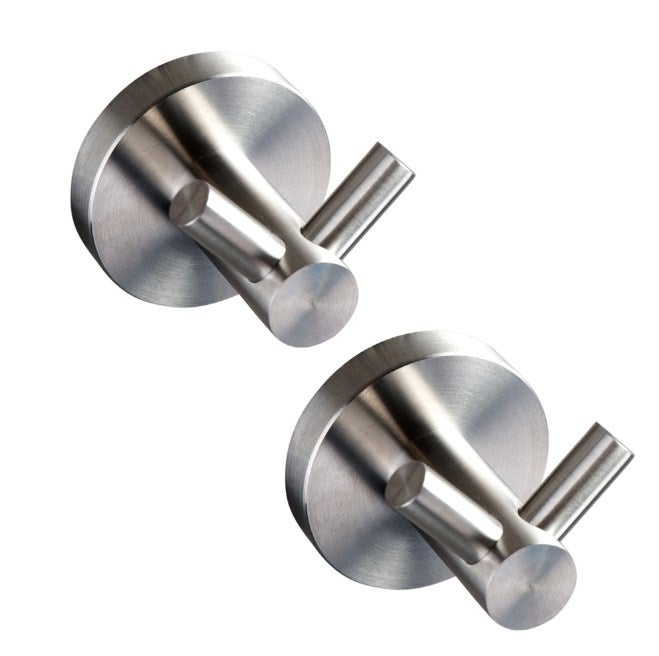 6 Appendiabiti In Acciaio Inox Gancio A Parete Barra Di Aggancio - Foto 5