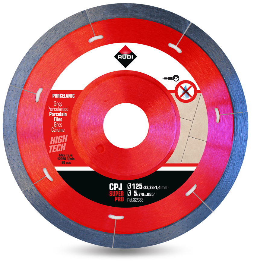 Disque diamant pour coupe humide 125mm