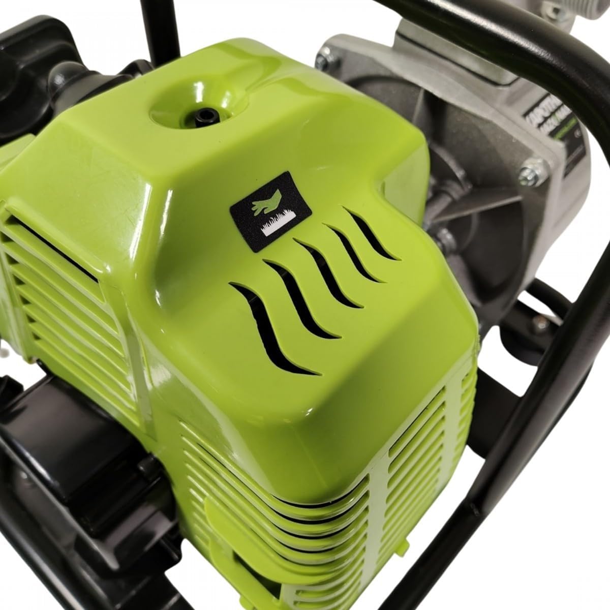 Synergy Motobomba Gasolina Profesional 2T 52cc 1,95CV – 8.000 L/h, Altura 24 m, Succión 7 m, Paso 25 mm - 4