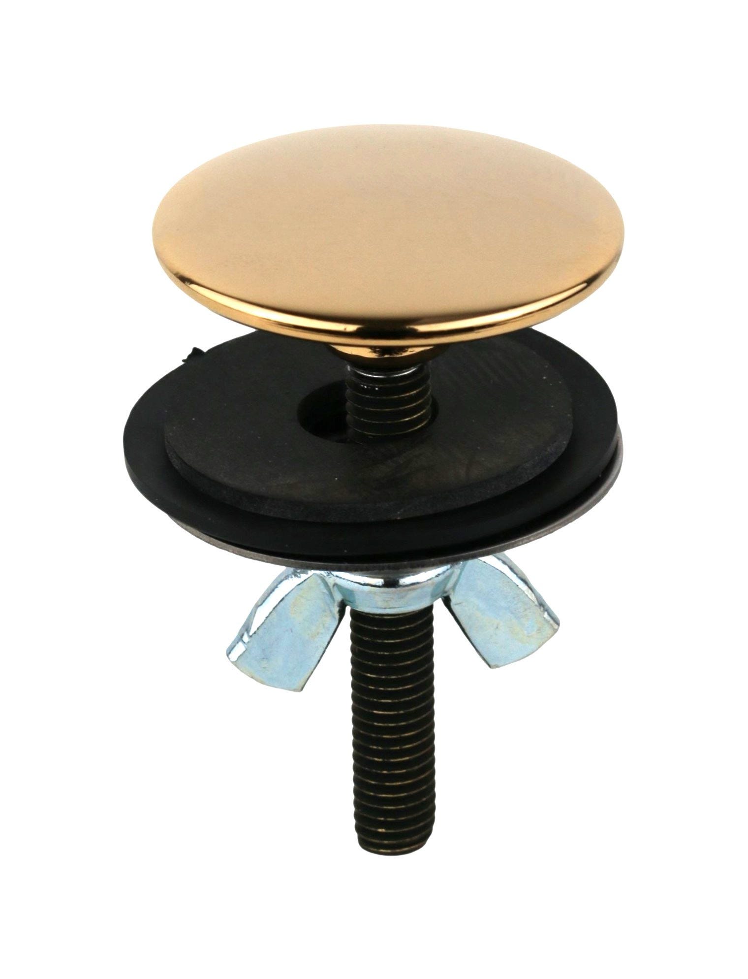 Piletta per lavabo con troppopieno colore oro dorato – Mondo del Bagno Piletta per lavabo con troppopieno colore oro dorato – Mondo del Bagno