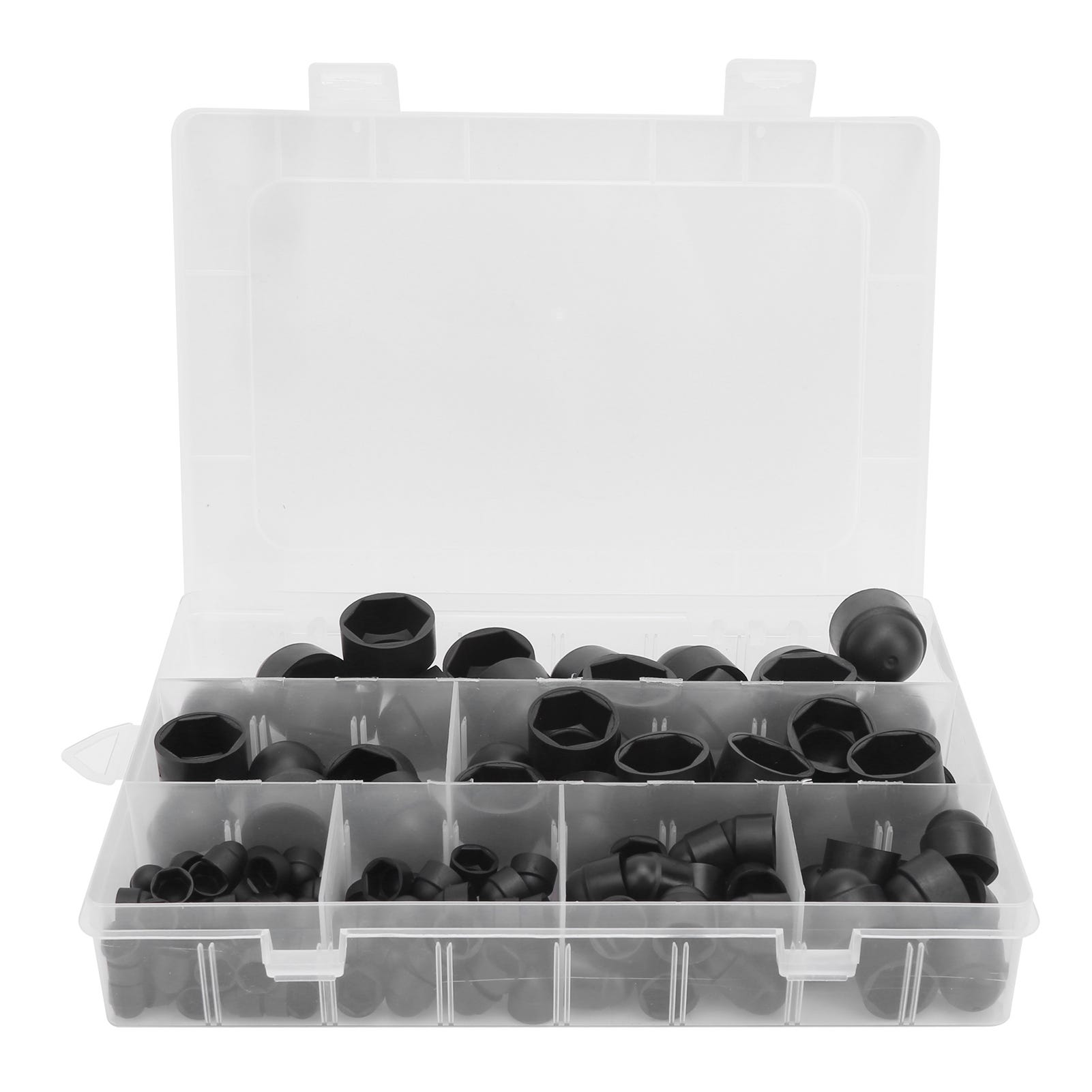 Capuchons de protection en plastique pour écrous hexagonaux exposés M6 M8 M10 M12 pour boulons, écrous et vis Capuchons de protection en plastique pour écrous hexagonaux exposés M6 M8 M10 M12 pour boulons, écrous et vis