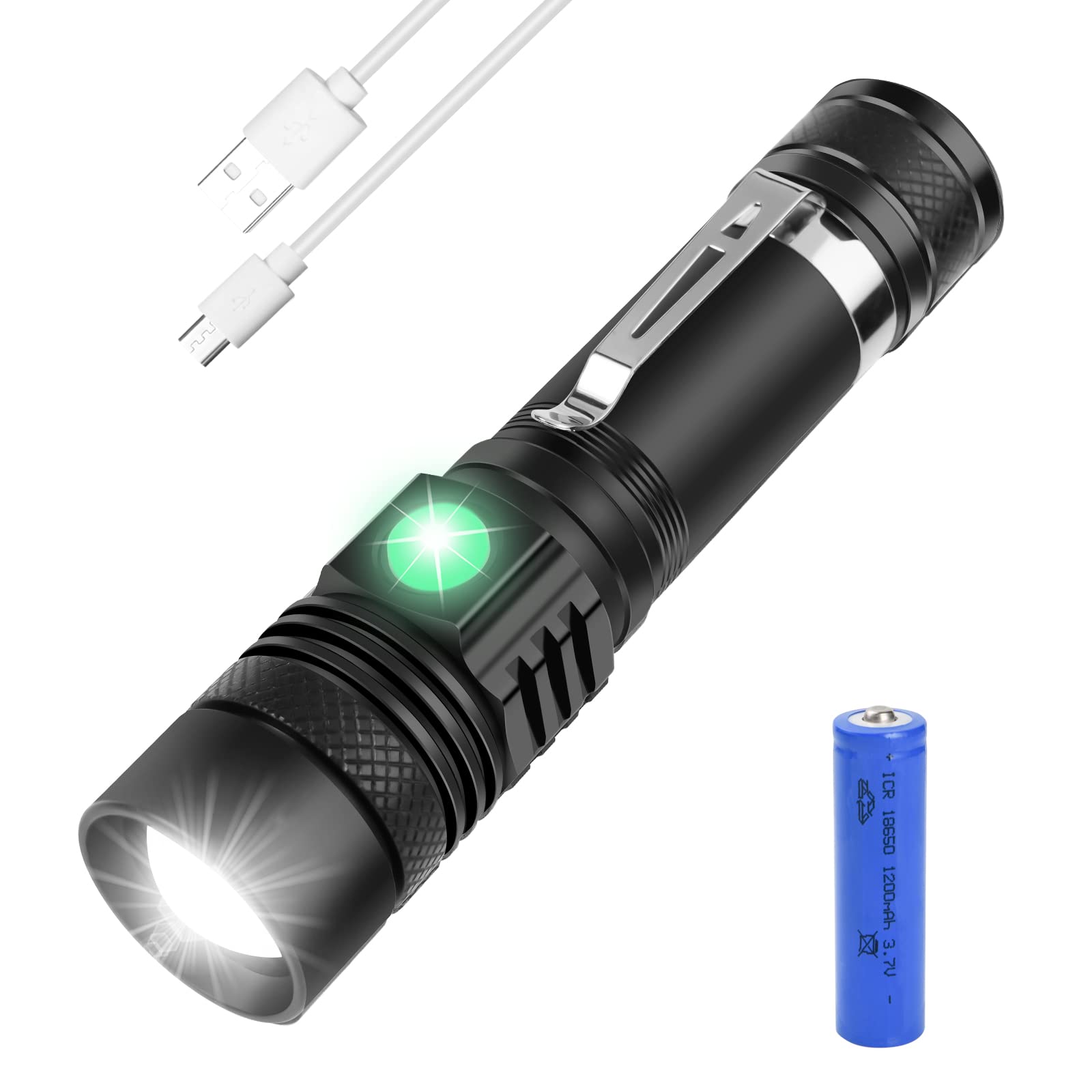 Lampe rechargeable puissante : la lampe torche - Le Blog