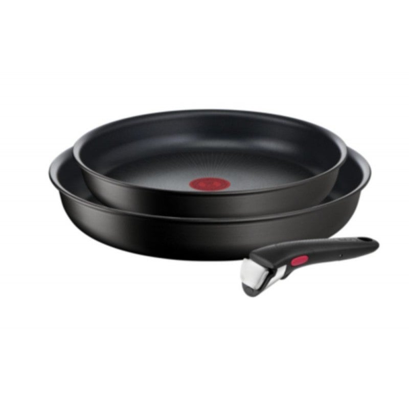Tefal Lote Sartenes Ingenio Unlimited 24/28Cm + Mango Extraíble Negro , Leroy Merlin