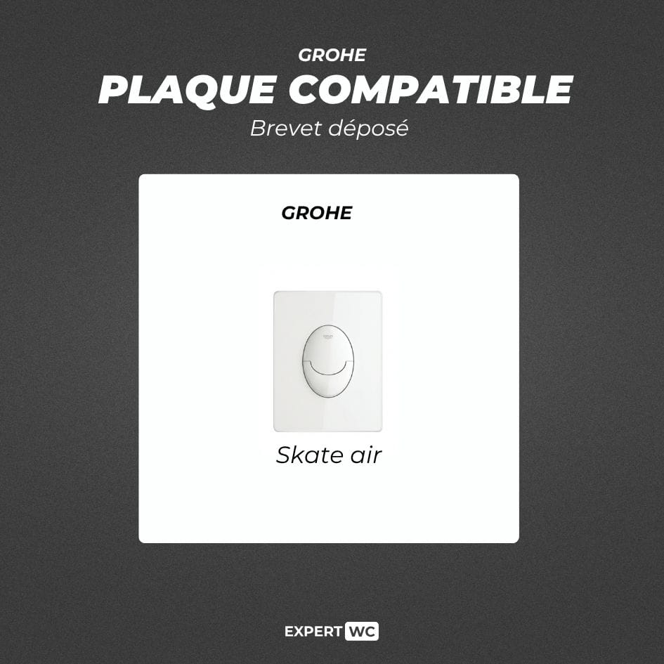 Kit WC japonais pour WC suspendu WC Grohe – Installation sans travaux - 2