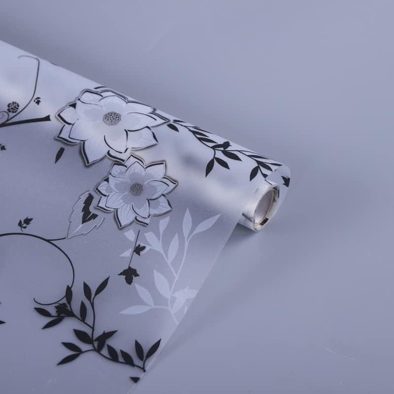 Lámina para ventanas con diseño floral, lámina electrostática para ...