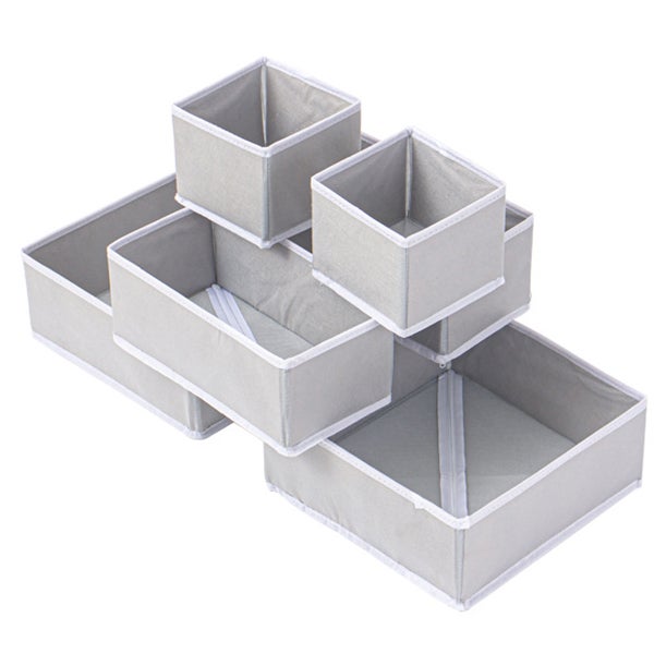 Organizer 6-w-1 Składany Bez BPA - Zestaw 3 Rozmiarów na Różne Przedmioty / (Design Skandynawski)